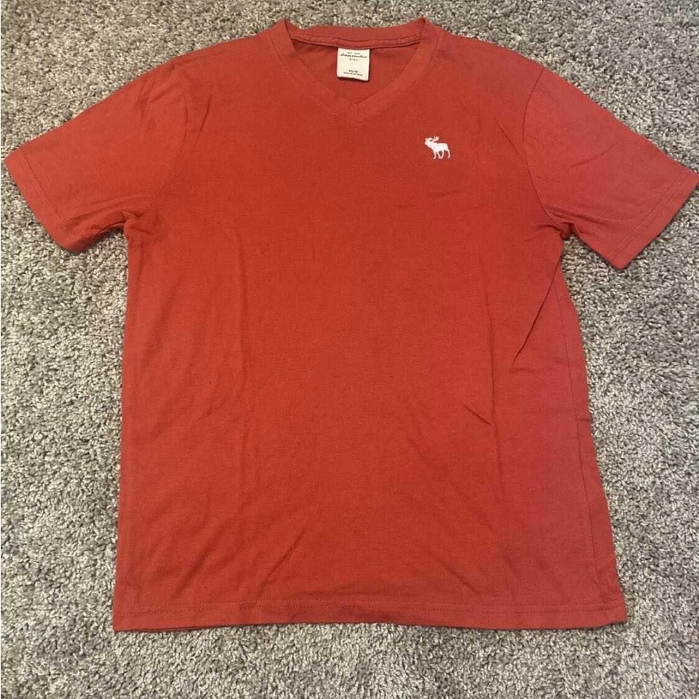 Abercrombie & Fitch Red Men's Shirt